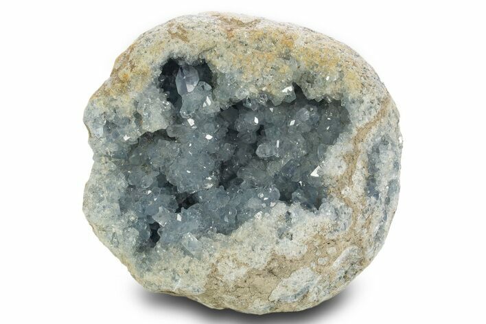 Crystal Filled Celestine (Celestite) Geode ( lbs) - Madagascar #333875